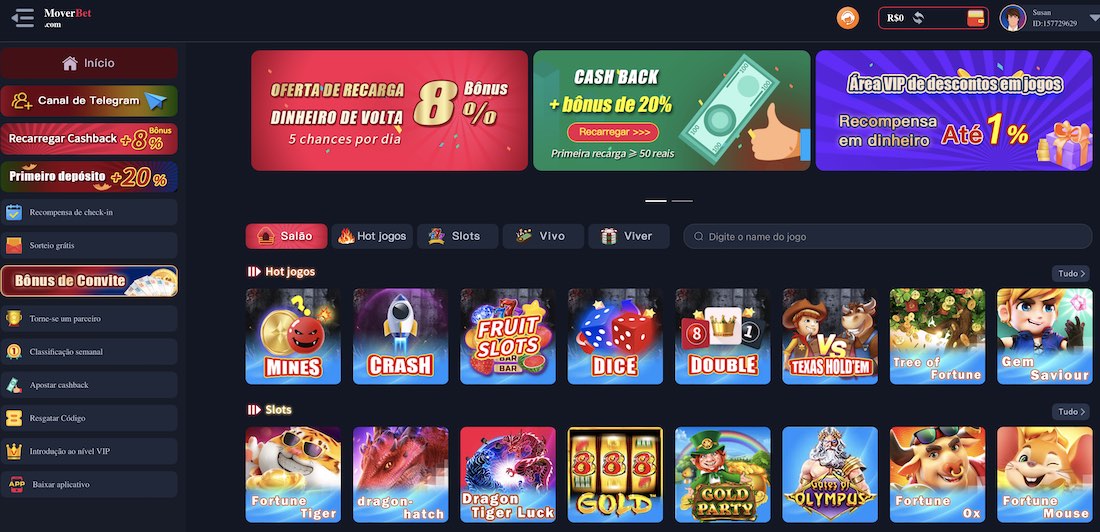 Moverbet.com Plataforma de Jogos - Paga mesmo?