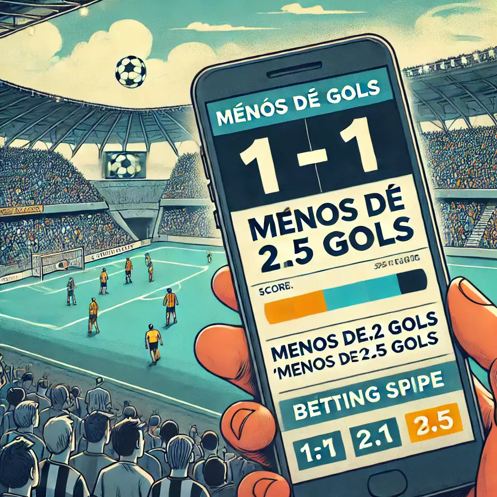 Menos de 2.5 Gols o que significa? Como e onde apostar?