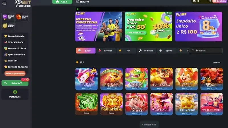 813BET.com paga mesmo? Plataforma top de Cassino!