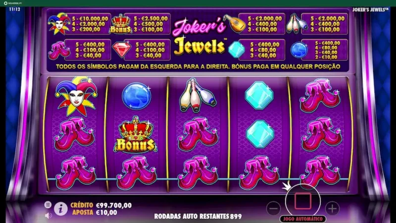 Joker’s jewels Slot – melhor horário para jogar