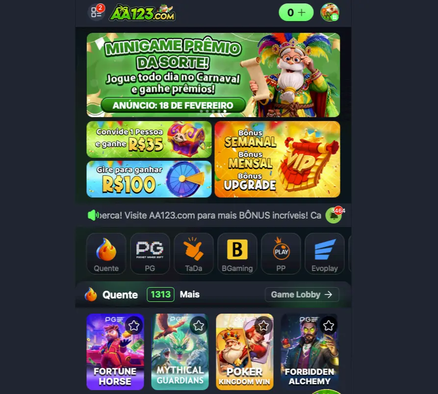 aa123.com plataforma jogos bonus