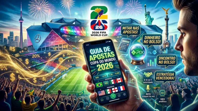 Guia de Apostas Copa do Mundo 2026:O Manual Definitivo para Lucrar no Mundial