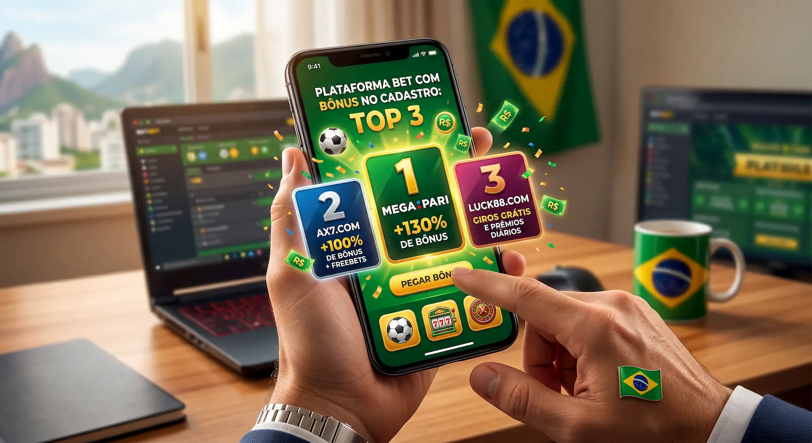 plataforma bet que da bonus